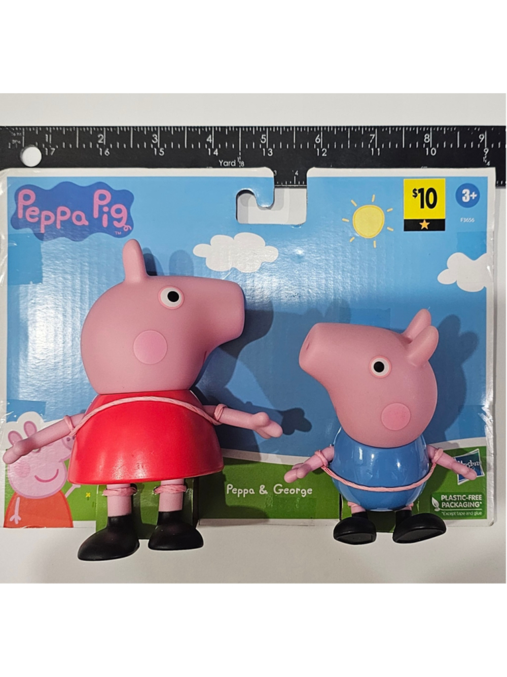 Kids Hasbro Peppa Pig Action Figure Set One Size Pink Red